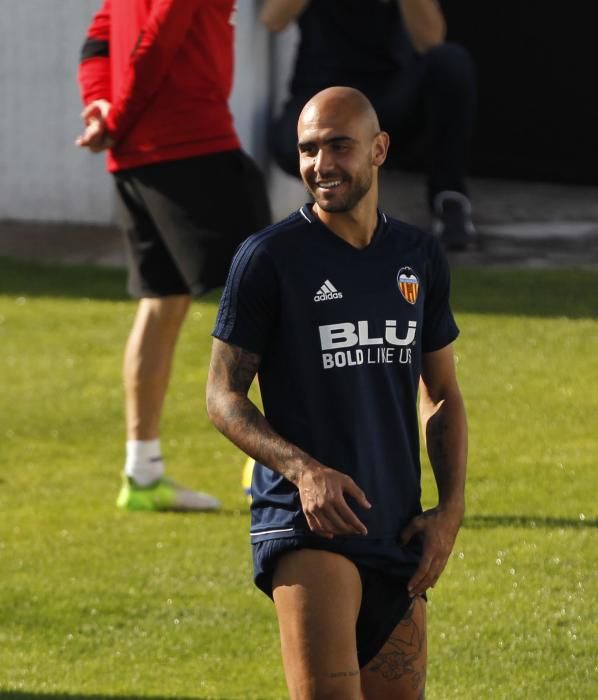 El Valencia CF prepara el partido contra el Legané