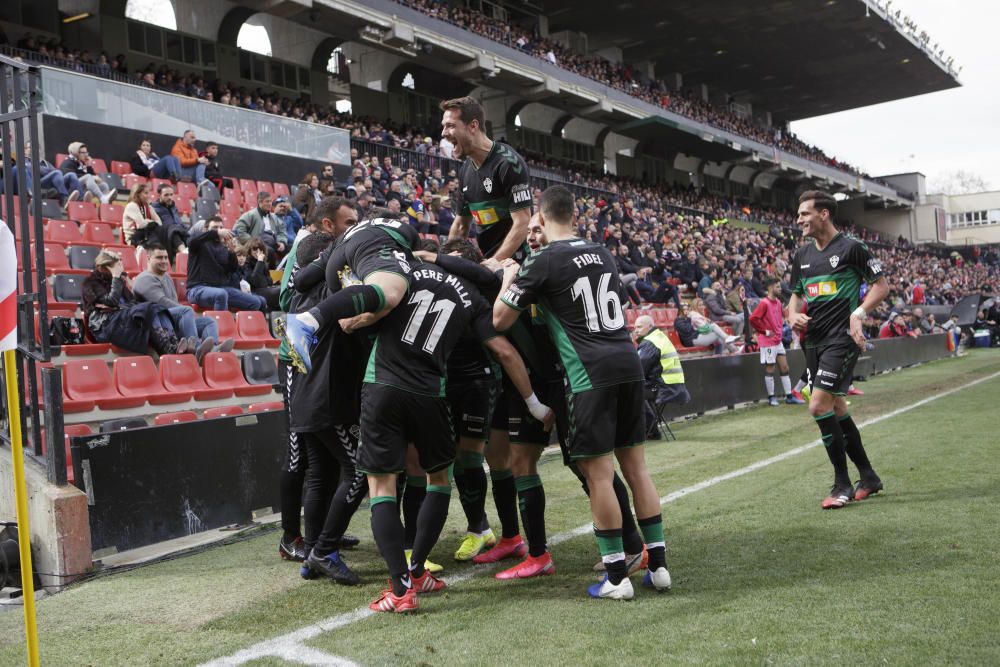 Rayo Vallecano - Elche CF: Las imágenes del partido