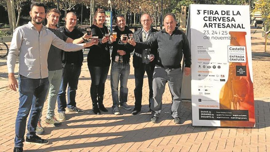 La Pérgola acoge desde el jueves la Fira de la Cervesa