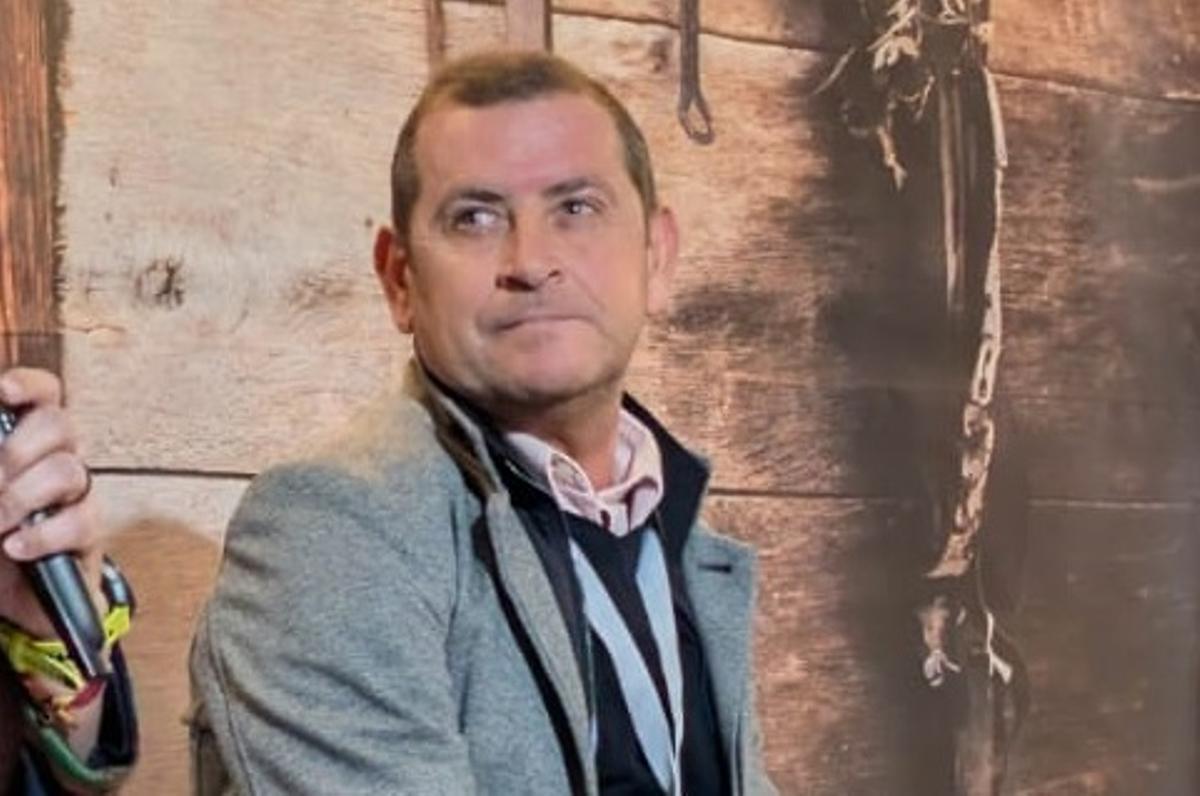 El presidente de Ruralmur, José Antonio Lucas, el pasado sábado en el I Congreso de Turismo Rural de la Región.