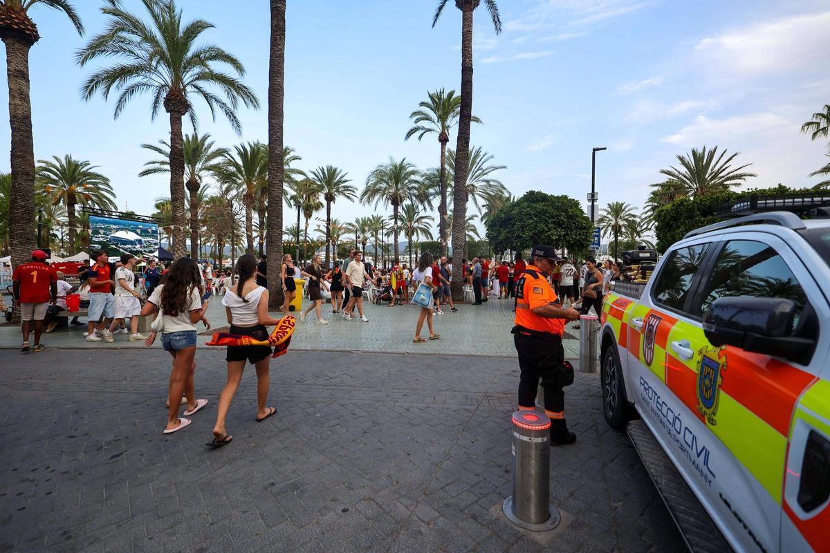 Galería: el ambiente del público durante la semifinal del Mundial entre España y Francia