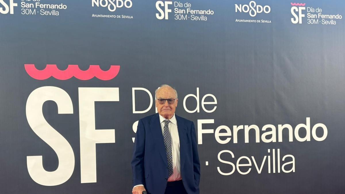 Luis Gordillo, hijo predilecto de Sevilla.