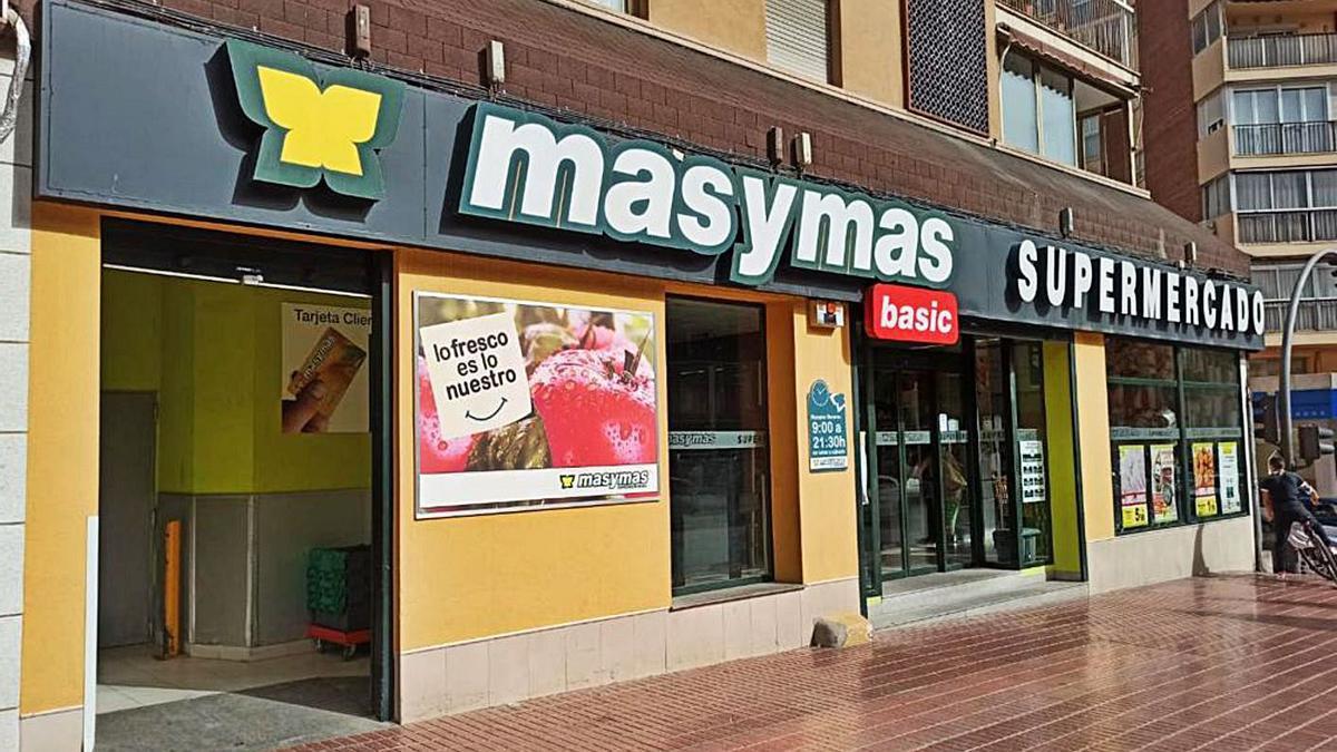 Uno de los supermercados «Masymas basic» | LEVANTE-EMV