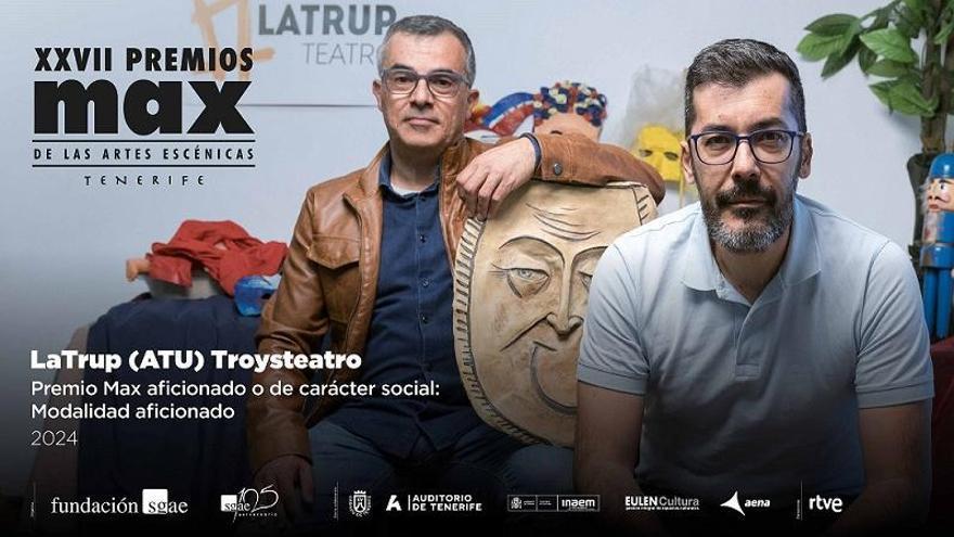 Troysteatro, compañía tinerfeña vinculada a la Universidad de La Laguna, Premio Max Aficionado