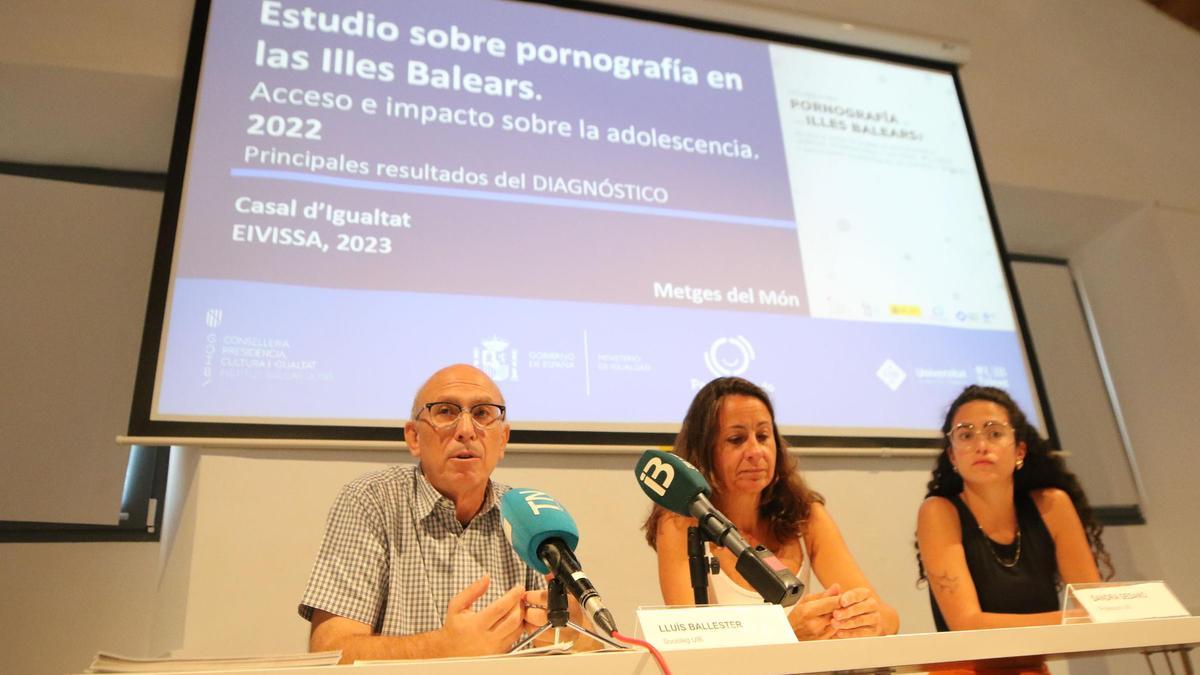 Presentación en el Casal d'Igualtat del estudio sobre pornografía en las Illes BAlears