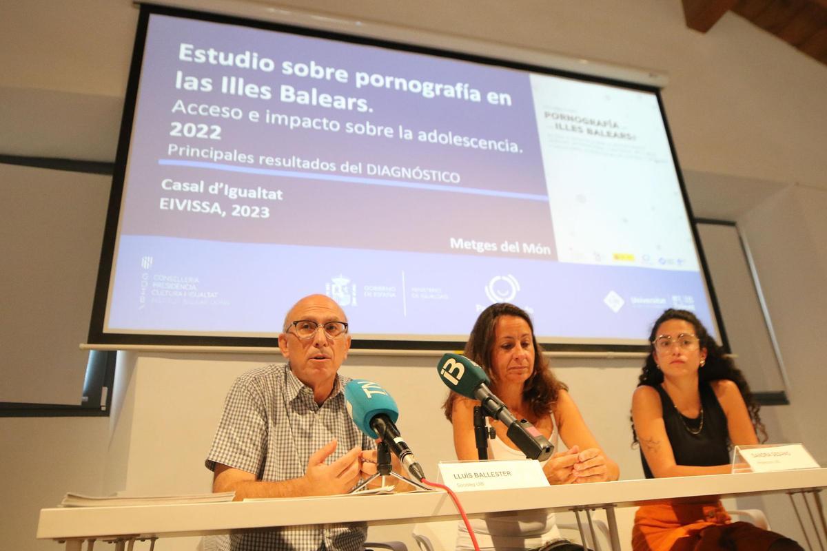 Presentación en el Casal d'Igualtat del estudio sobre pornografía en las Illes BAlears