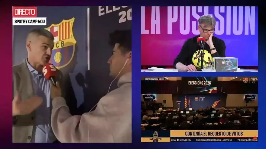 La Posesion Especial Elecciones del Barça I Enric Masip: "Estoy absolutamente decepcionado con Xavi"