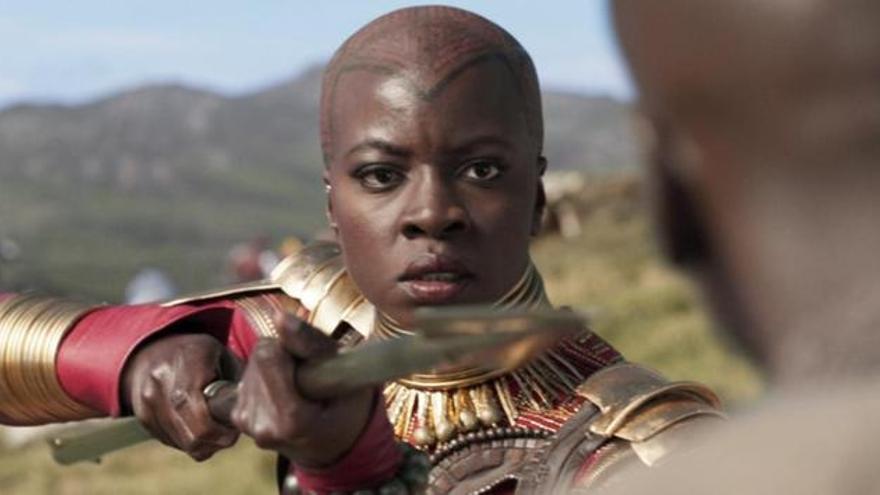 Danai Gurira, en &#039;Black Panther: Wakanda forever&#039;.