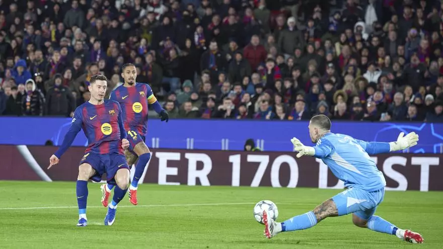 Así fue la reacción 'Top' del Barça para golear y meterse entre los ocho primeros (4-1)