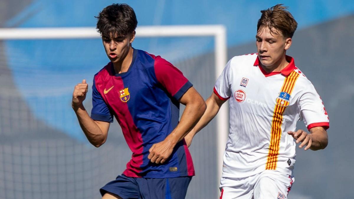 Nil Teixidor is a very complete full-back