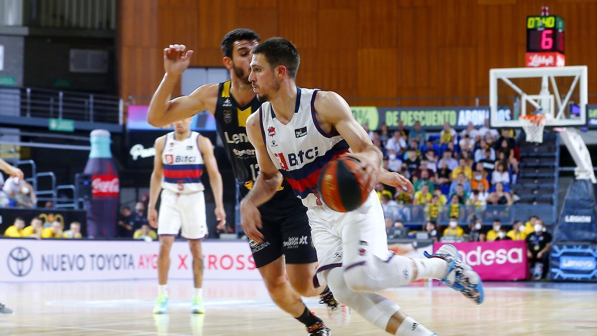 Vanja Marinkovic, en un encuentro con el Baskonia.