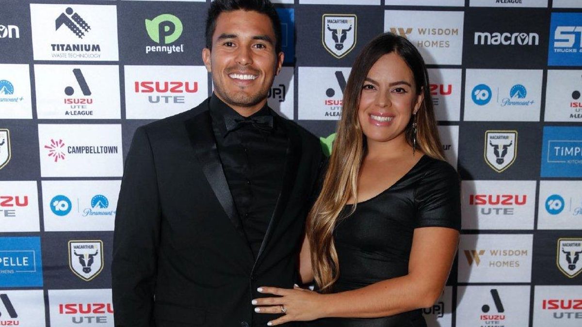 Uli Dávila junto a su mujer, Lily Pacheco.