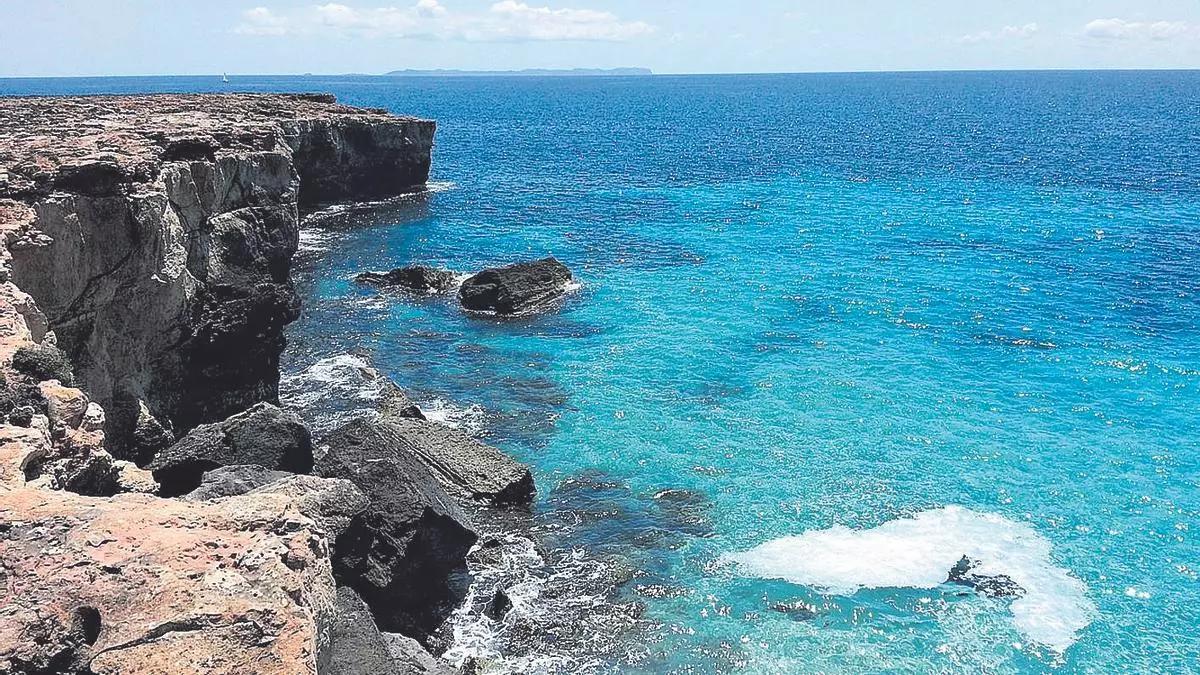 Una cala en Mallorca.