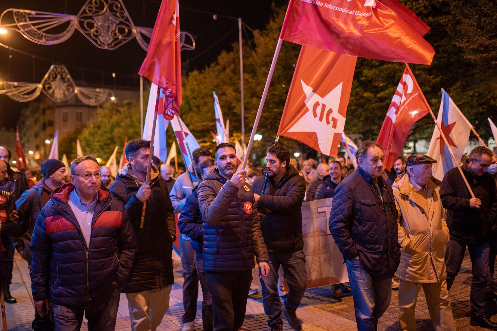 Protesta en A Coruña contra el aumento de la pobreza