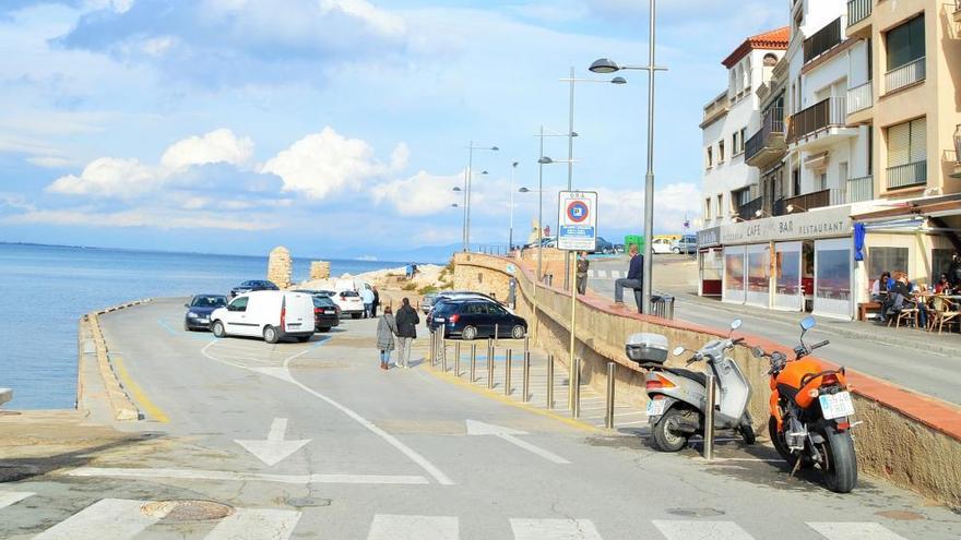 La reforma afecta el front de mar del nucli antic.