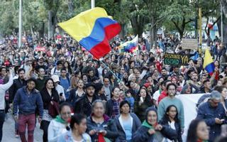 Dos policías detenidos por la muerte de una joven en las protestas colombianas