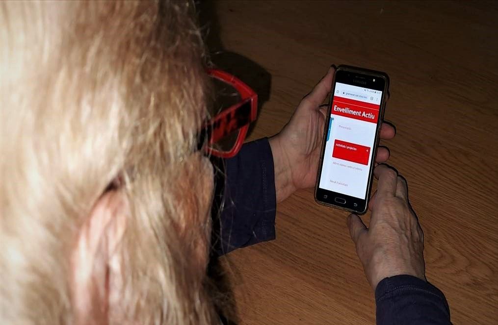 Santa Coloma promueve el envejecimiento activo con un formato virtual.