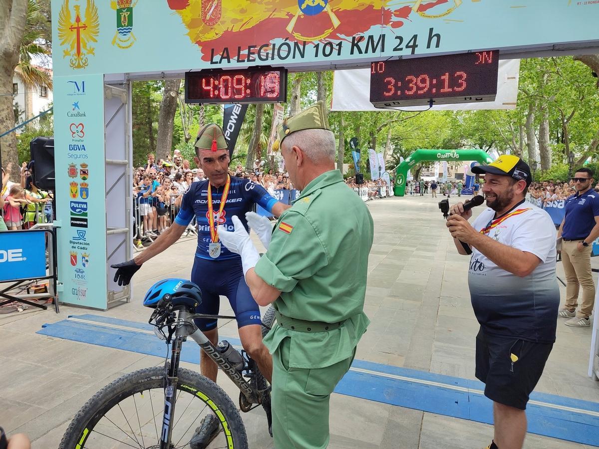 José Márquez, vencedor de la 23 edición de los 101 kilómetros de La Legión