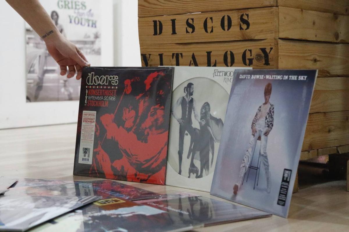Algunos de los discos preparados para el Record Store Day en Córdoba.