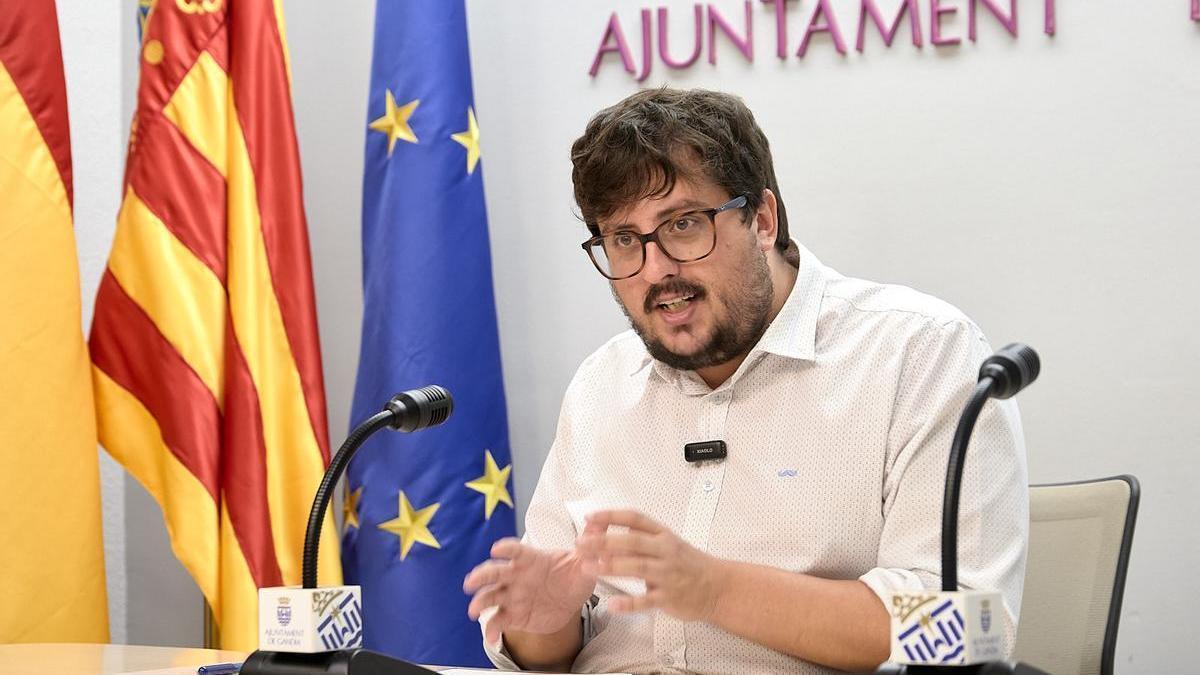 El concejal Adrià Vila.