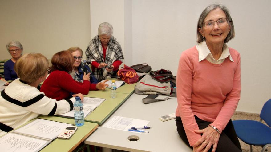 Marçia Jesús Moreno, ayer en la Sociedad Económica Amigos del País