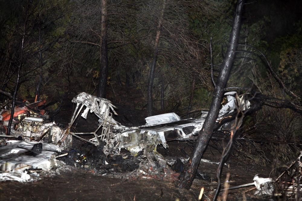 Una avioneta s'estavella a Flix