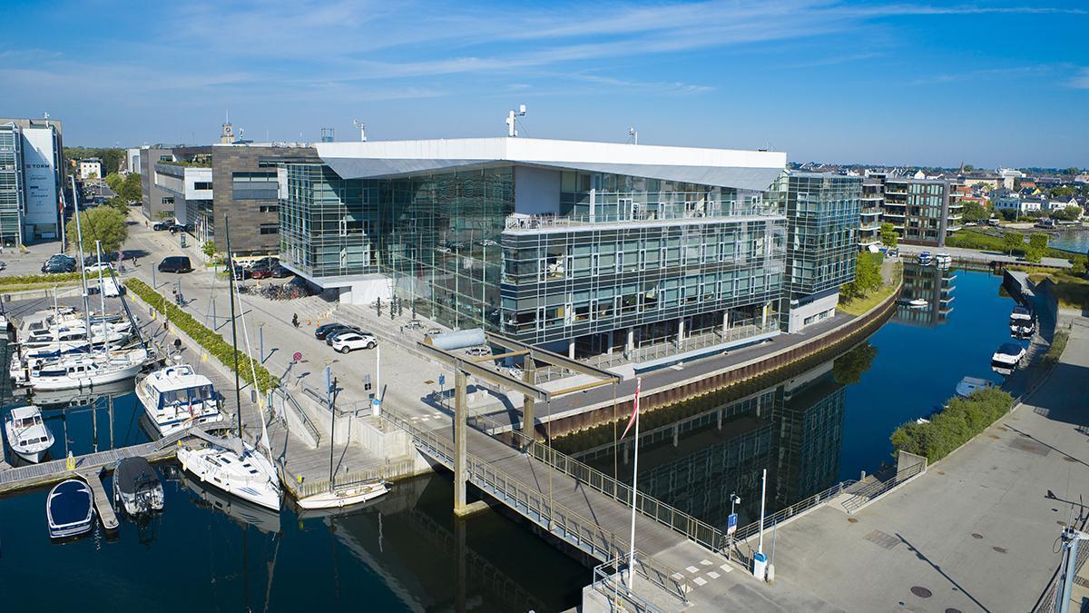 El cuartel general de Novo Nordisk Foundation, en Hellerup, Dinamarca.