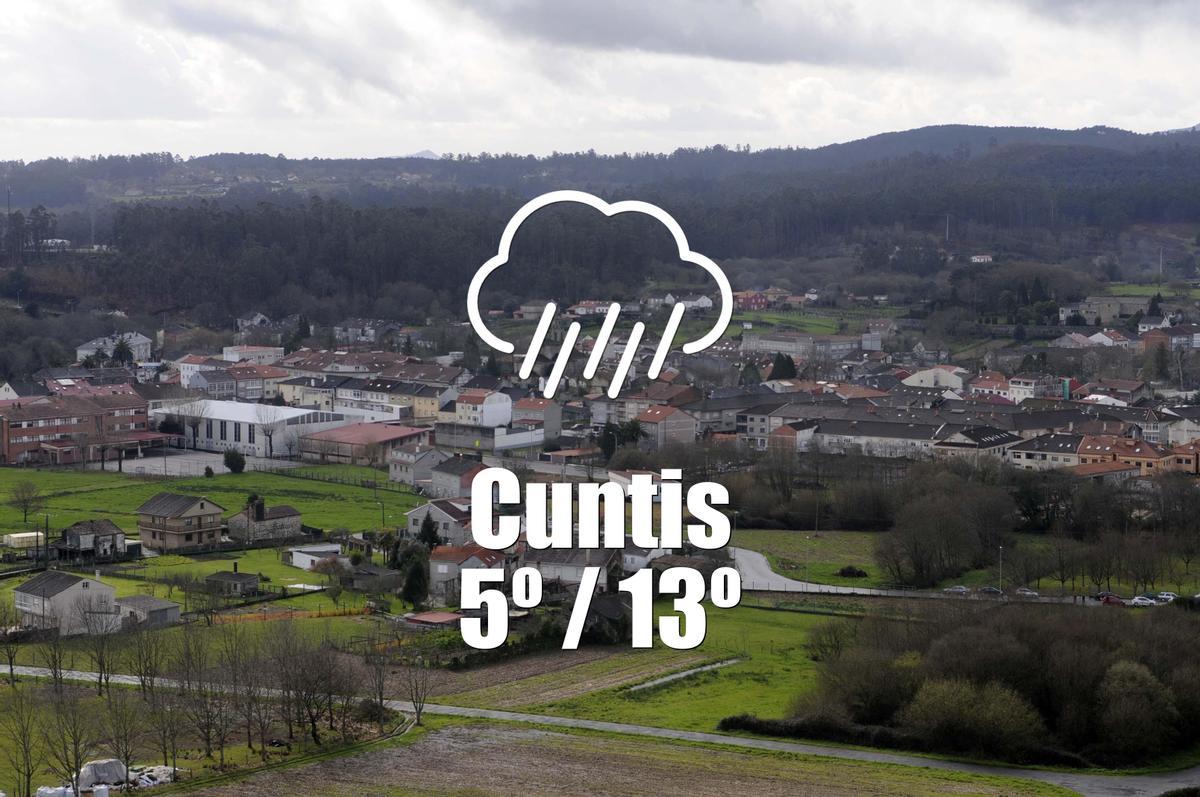 El tiempo en Cuntis: previsión meteorológica para hoy, sábado 14 de febrero