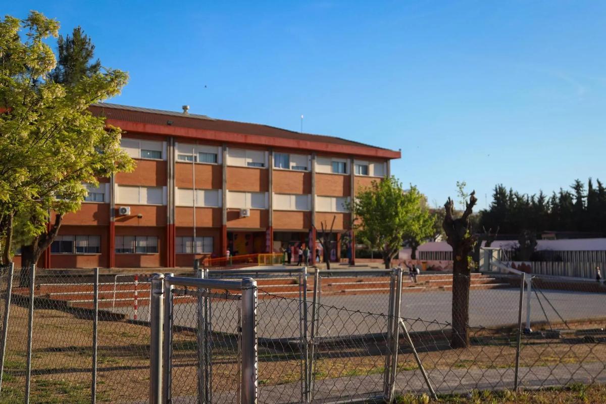 Patio del colegio San José de Calasanz.
