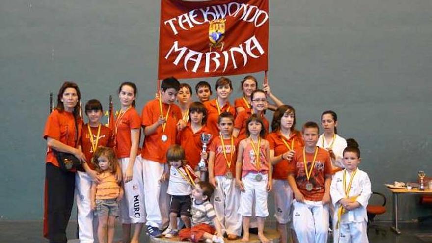 Componentes del Club Taekwondo Jacarilla.