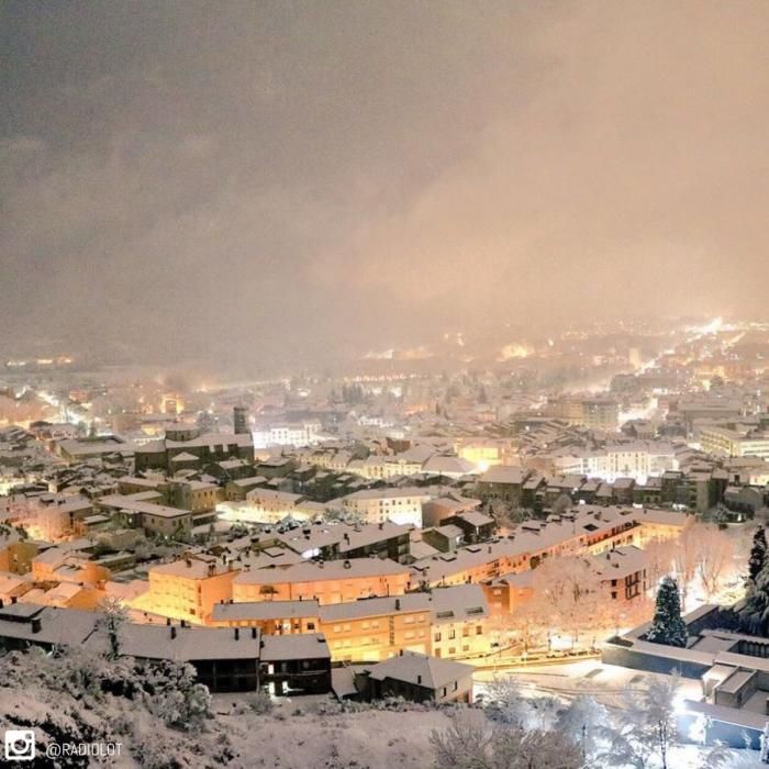 Nevades a Girona