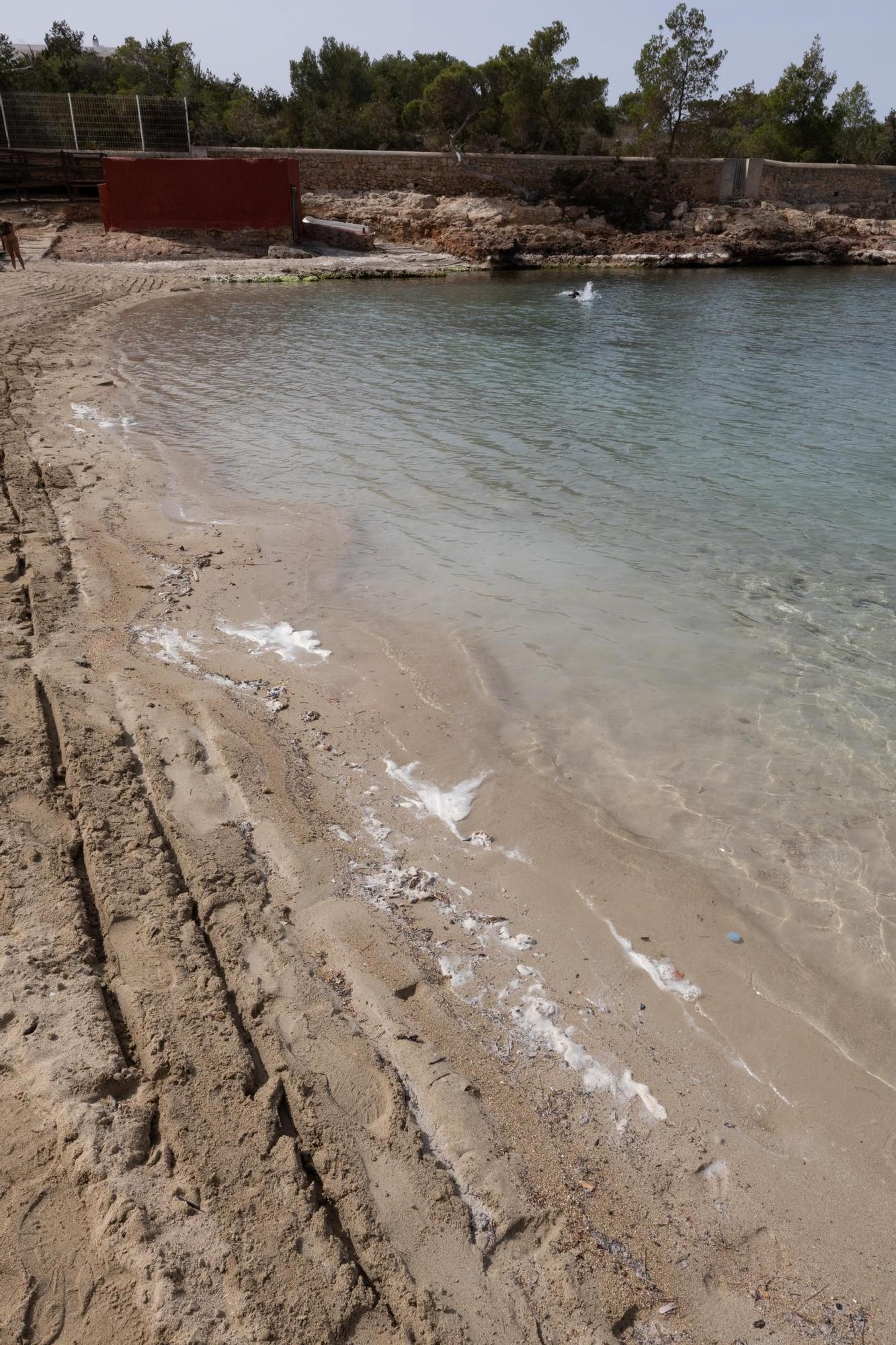 Galería: Inician los trabajos de protección de taludes de la playa de Cala Gració