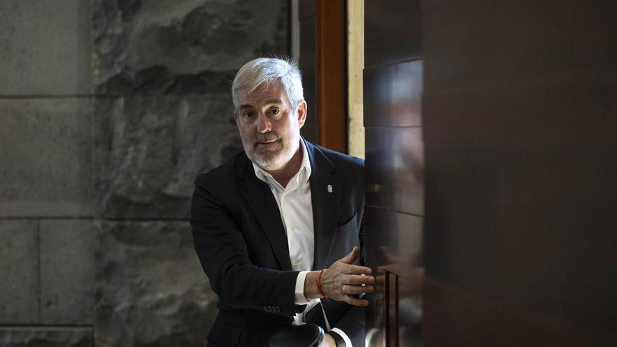 Clavijo: "Todos los compañeros de Gobierno estamos de acuerdo sobre el sistema de financiación"