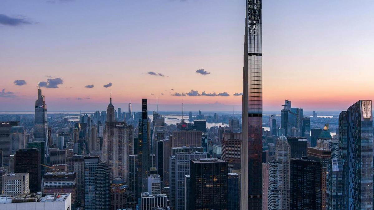 El rascacielos más estrecho del mundo está en Manhattan y es una auténtica maravilla de la ingeniería