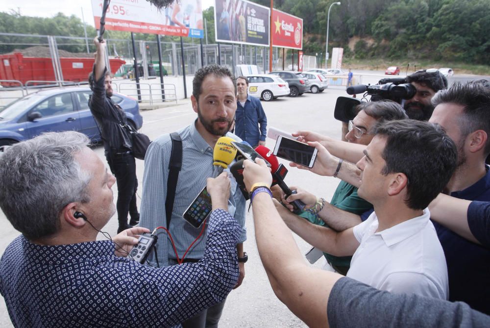 Machín negocia la seva sortida del Girona