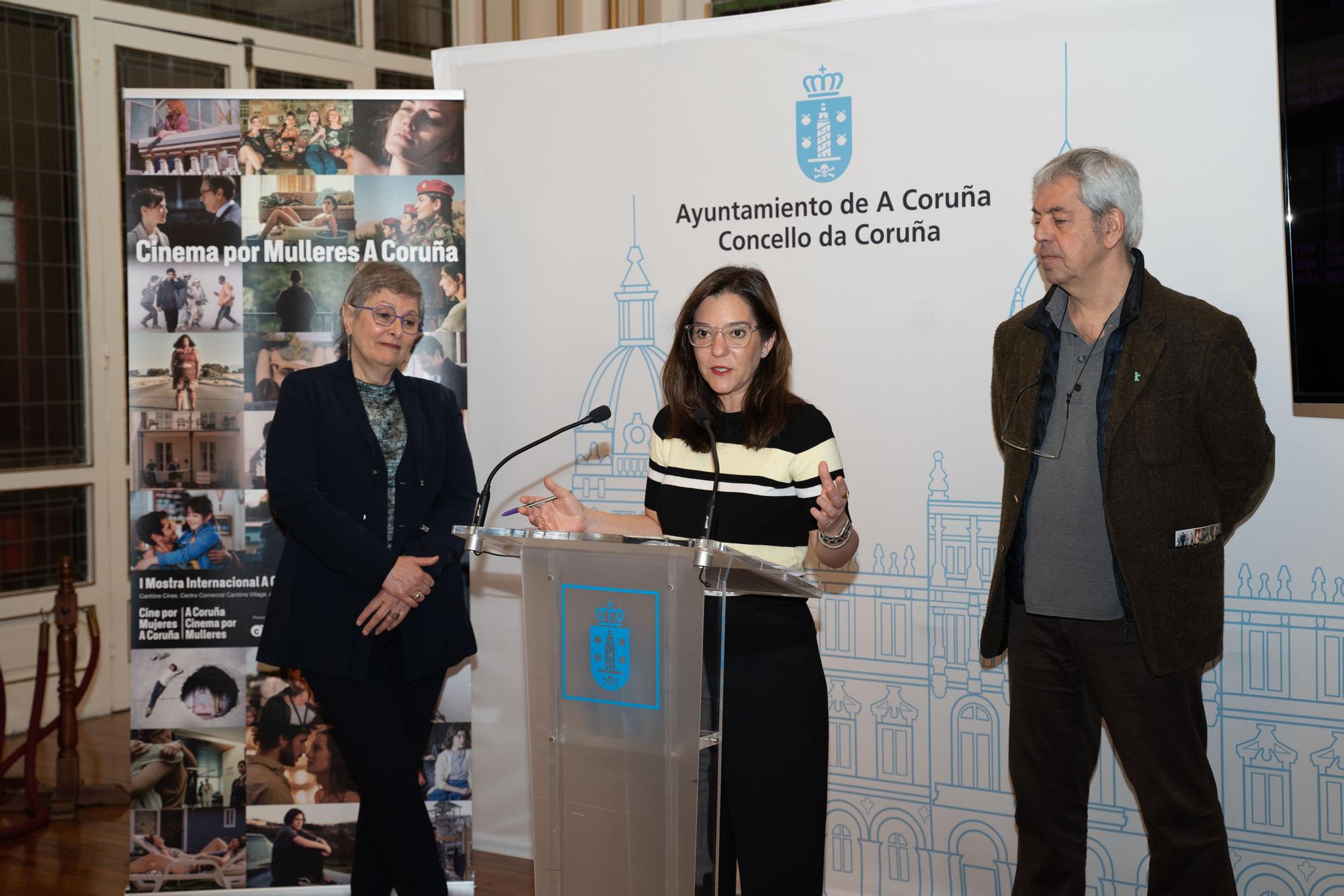 Presentación de la I Mostra de Cinema por Mulleres A Coruña