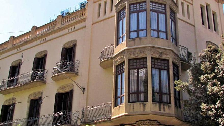 La Casa Padró del passeig de Pere III, on hi ha l&#039;Hotelet