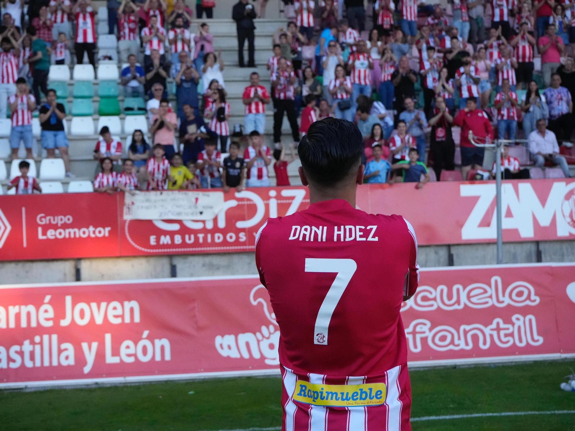 GALERÍA | Zamora CF - Gimnástica Segoviana: tarde de homenajes en el Ruta de la Plata