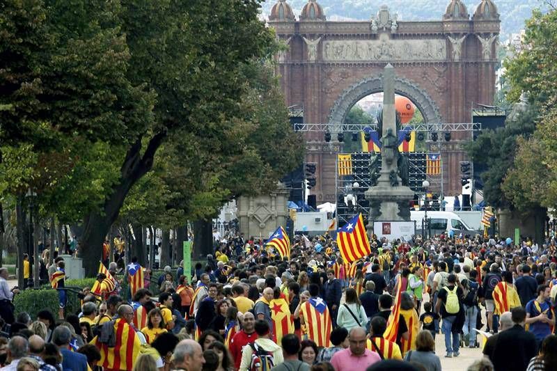 Fotogalería: La Diada de Cataluña 2013