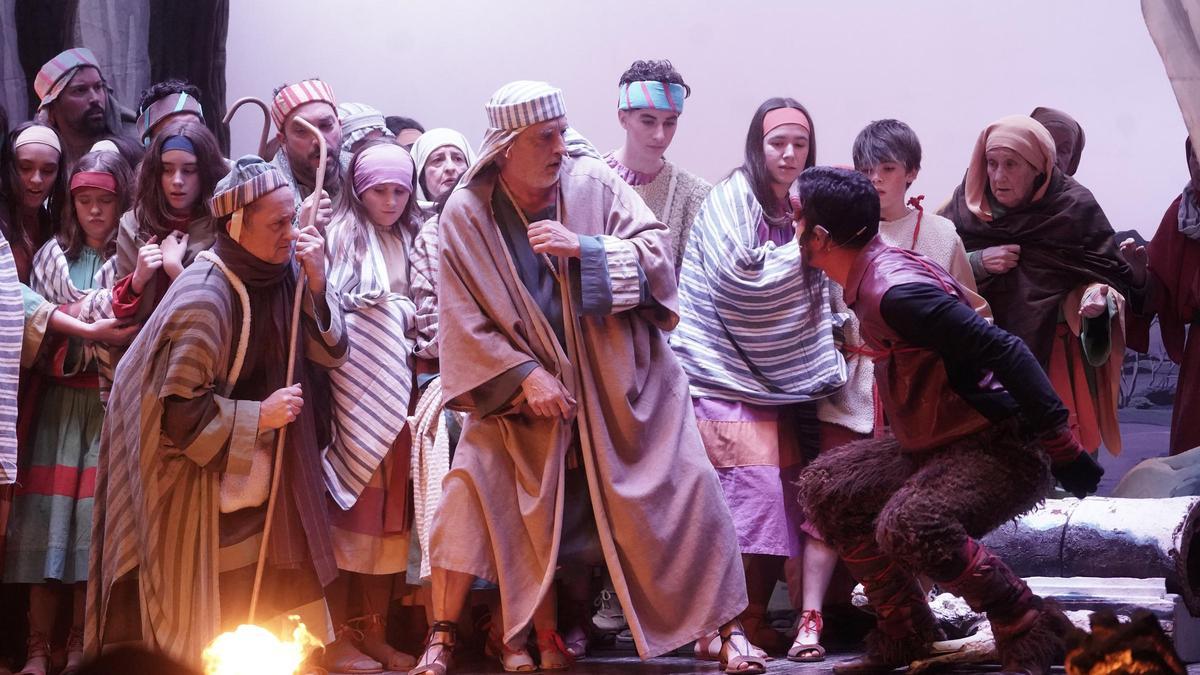 Un dels quadres dels Pastorets de l’Ametlla de Merola, l’any passat