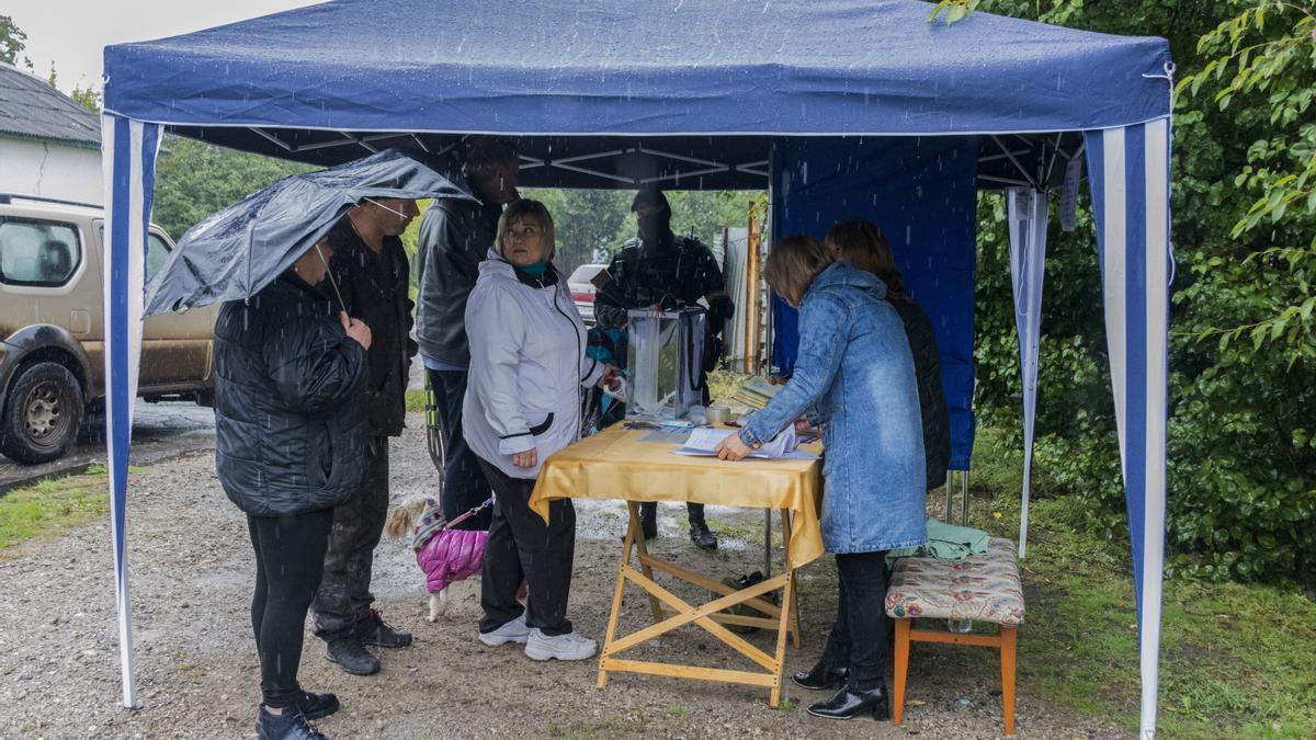 El referéndum de adhesión a la Federación Rusa en la región de Luhansk