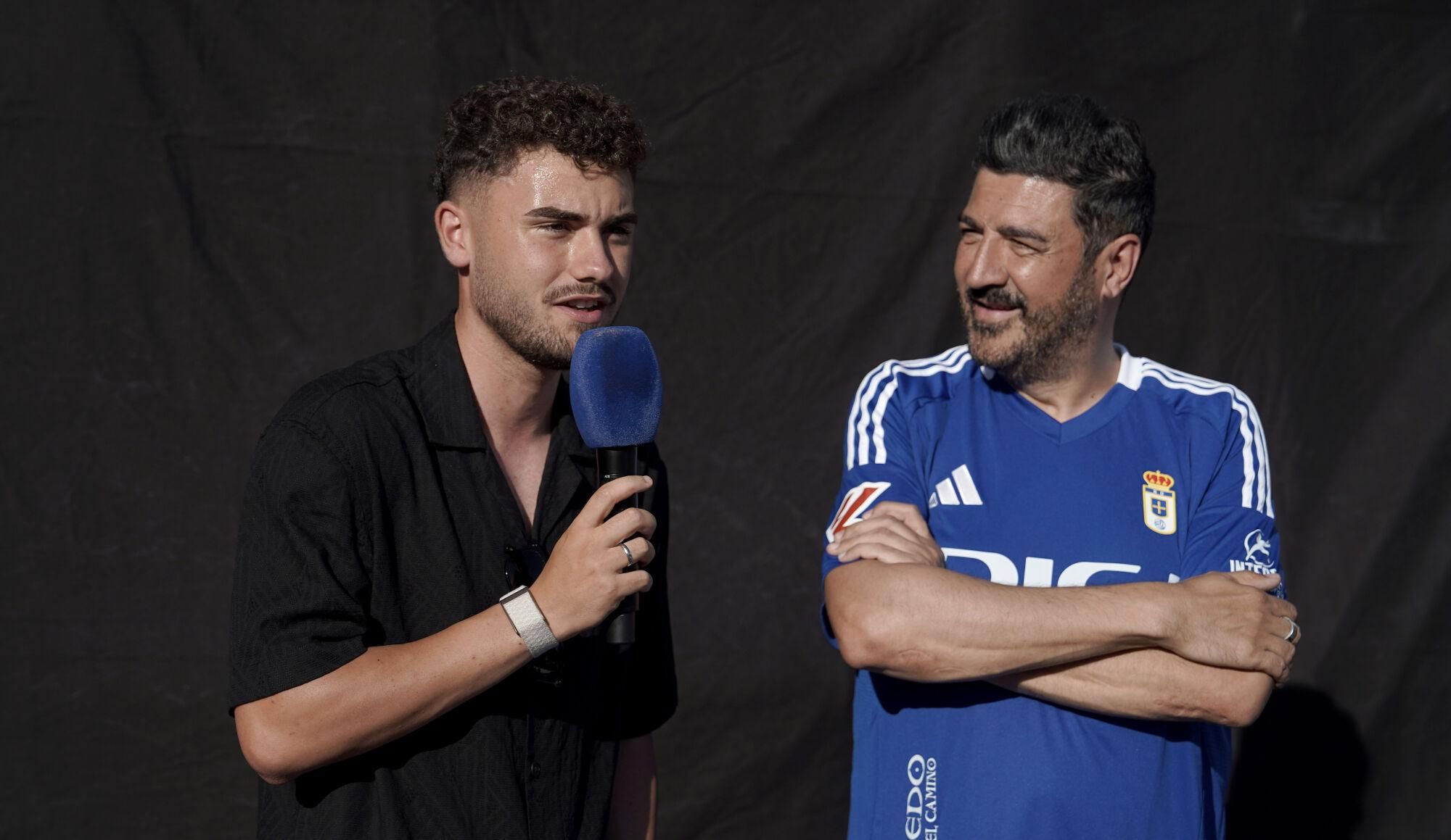 Así fue la fiesta del ascenso del Real Oviedo en Madrid.
