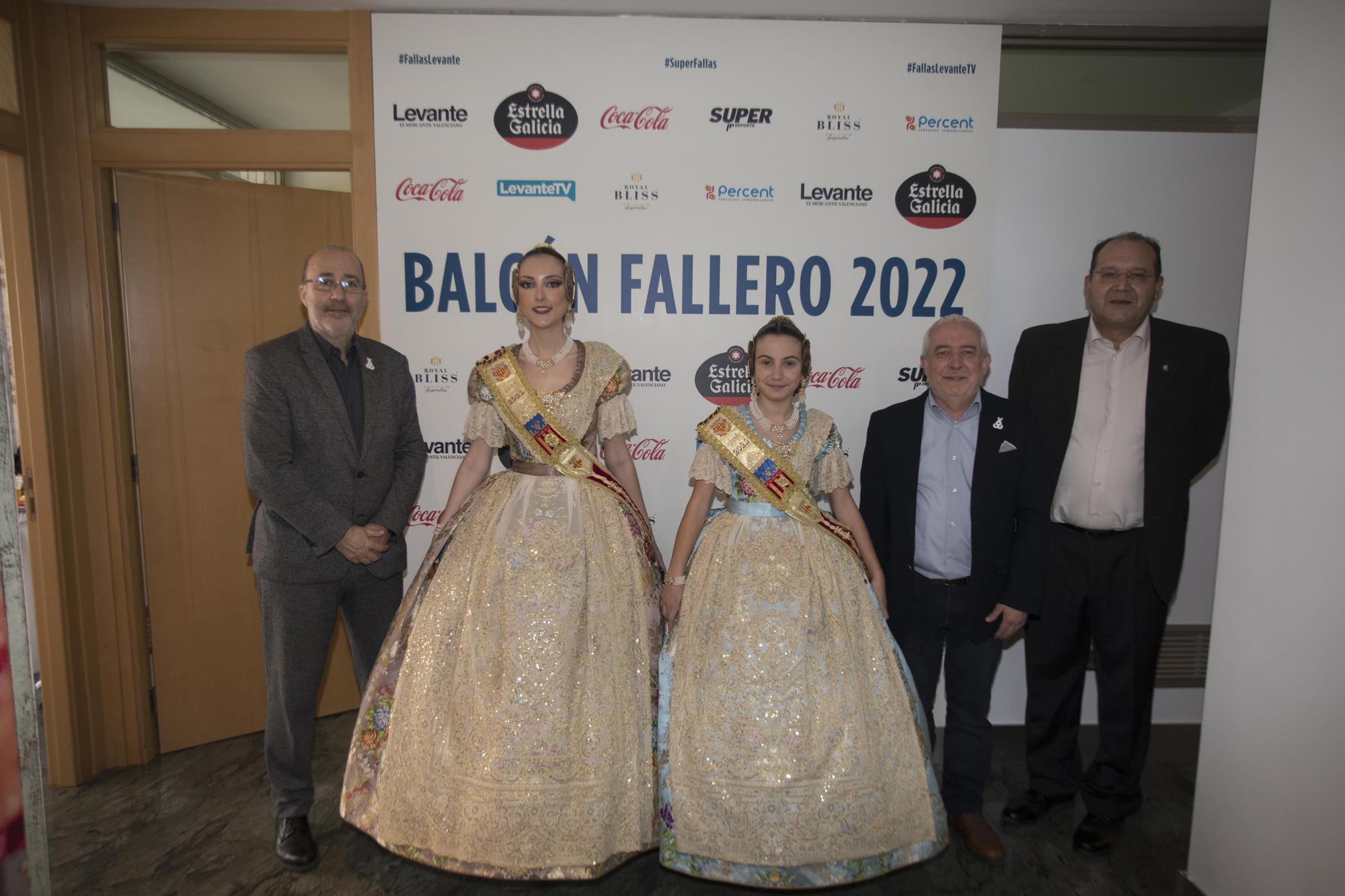 El balcón fallero del Levante-EMV el 9 de marzo