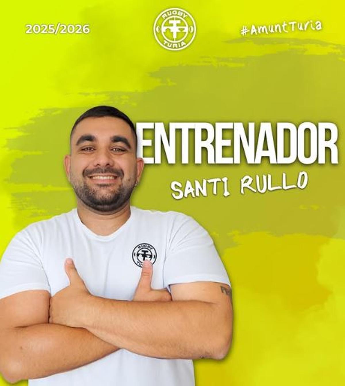 Santi Rullo brindará su apoyo como Entrenador de Apoyo del Emerging.