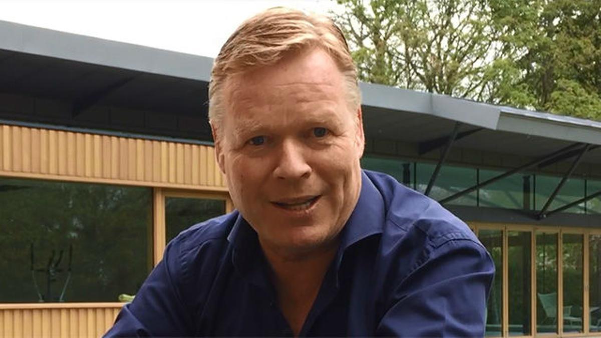 Koeman: "Mi ilusión es entrenar al Barça"