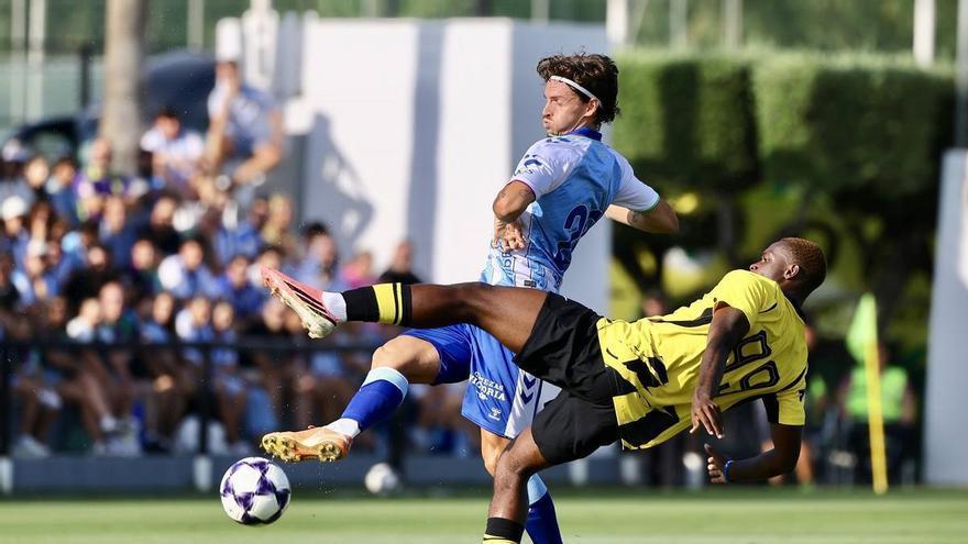 Las lesiones alteran la planificación en el centro de la defensa del Málaga CF