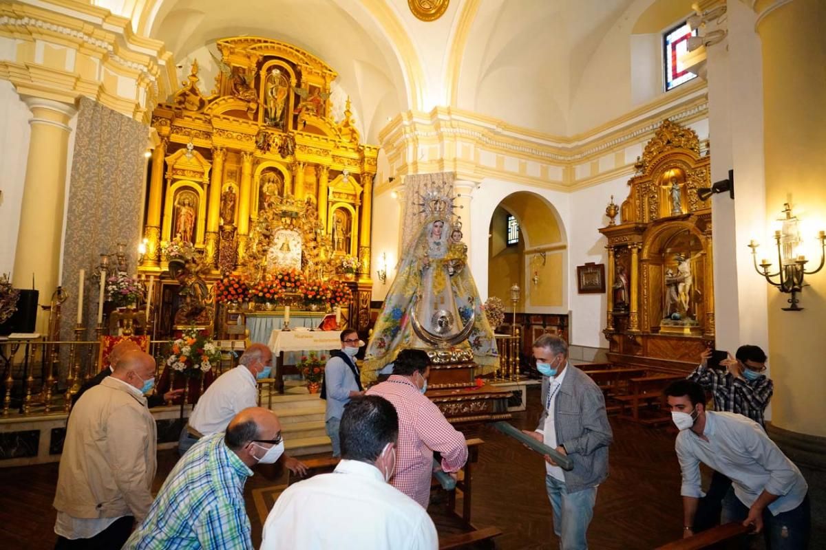 La Virgen de Luna ya está en Villanueva de Córdoba