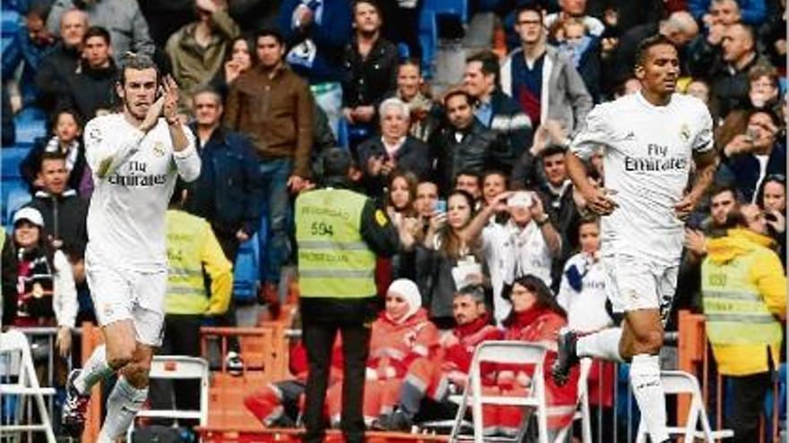 Gareth Bale va marcar quatre gols ahir al Santiago Bernabéu.