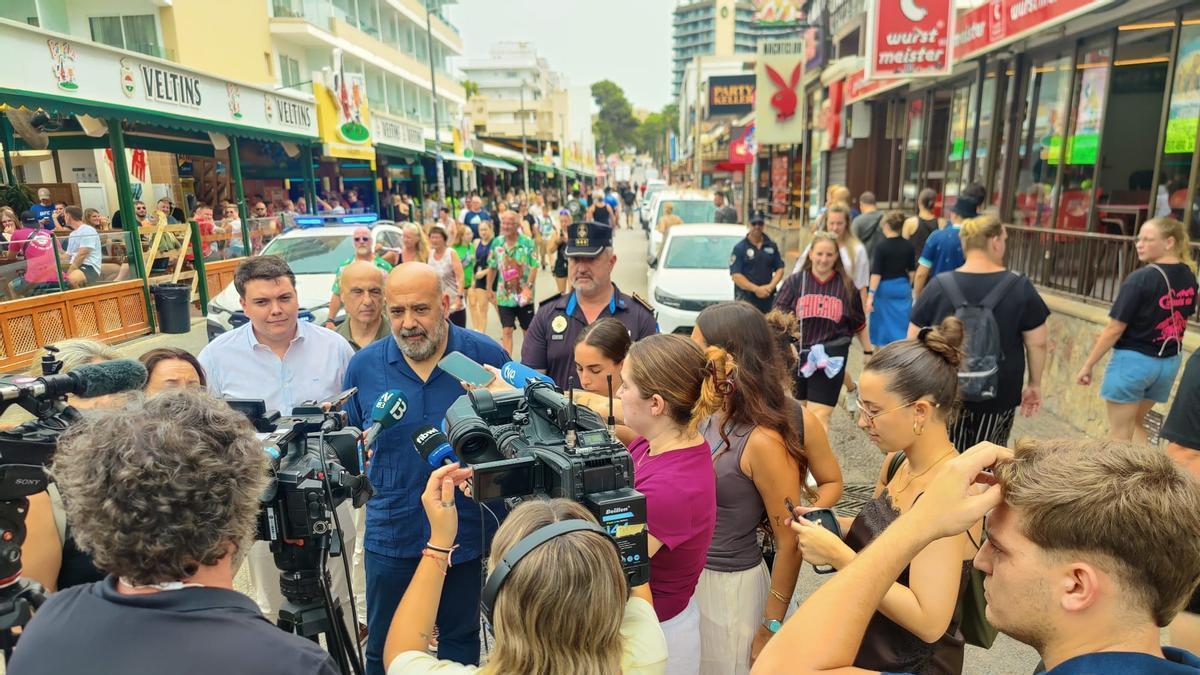 So verlief die Auseinandersetzung zwischen Straßenhändlern und der Polizei an der Playa de Palma