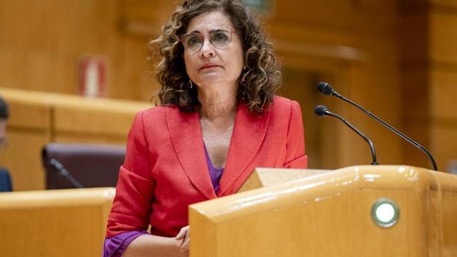 La ministra de Hacienda, María Jesús Montero.